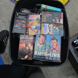 Box Of Classic VHS Tapes 