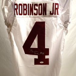 Brian Robinson Jr. Signed Jersey (JSA)