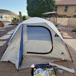 Brand new 4 People Ozark train camping tent.