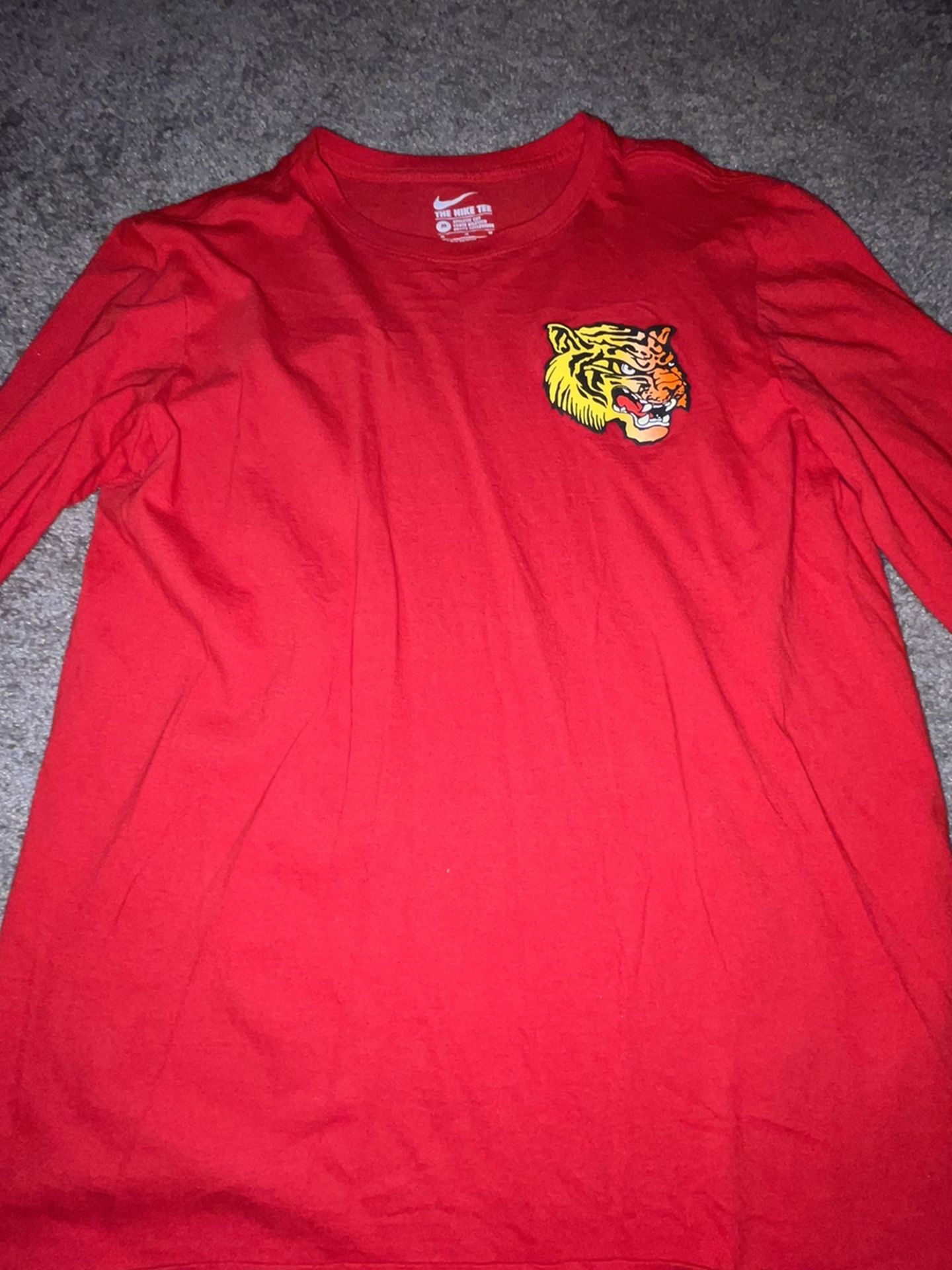 Nike - Red And Yellow Long Sleeved Shirt 