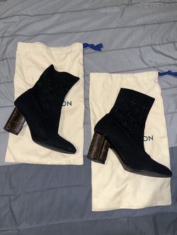 Authentic LV Silhouette Ankle Boot