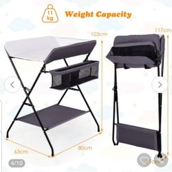 Foldable Diaper Changing Table(firm On Price)(no Lower Price 