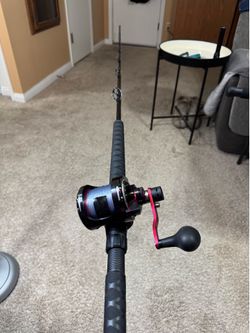 Graftech/Okuma Metaloid 12II 2 Speed Saltwater Fishing Combo
