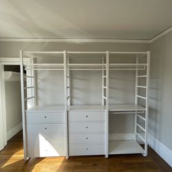 Ikea Elvari Standing Wardrobe/Storage