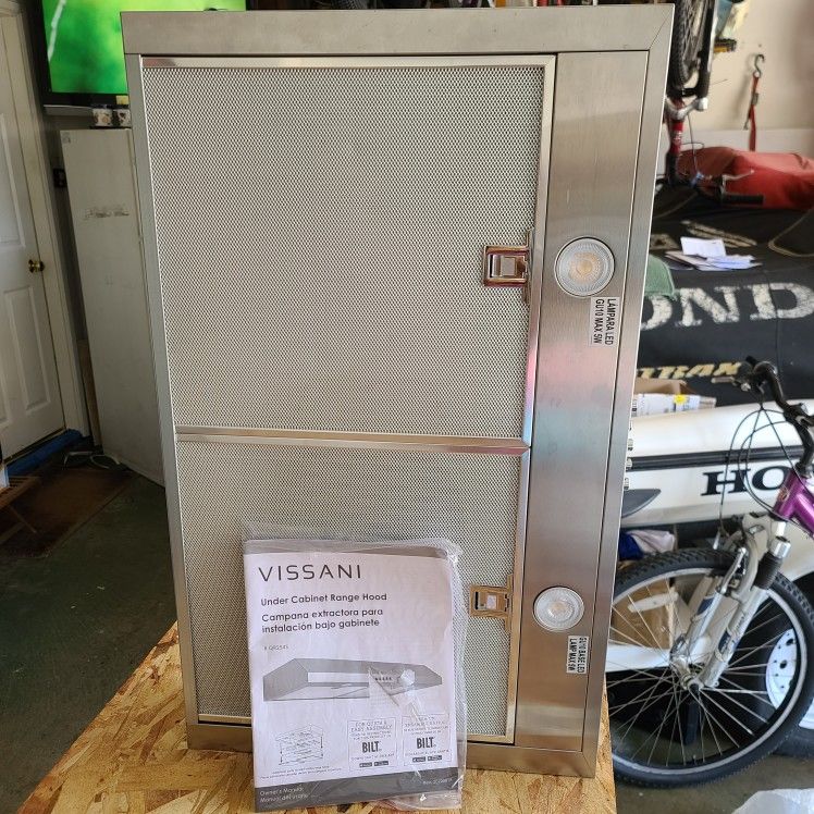 Vissani Under Cabinet Range Hood Model #QR254S