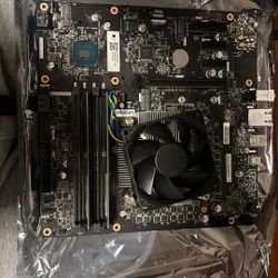Mother Board With Intel 15 10400 And 16 Gigabytes Of Ram 