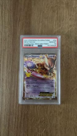 2021 Pokémon Celebrations Mewtwo EX Class.Coll-Next-Destinies (PSA 10 Gem Mint)