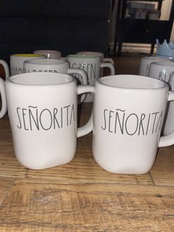 Rae Dunn Spanish Mugs