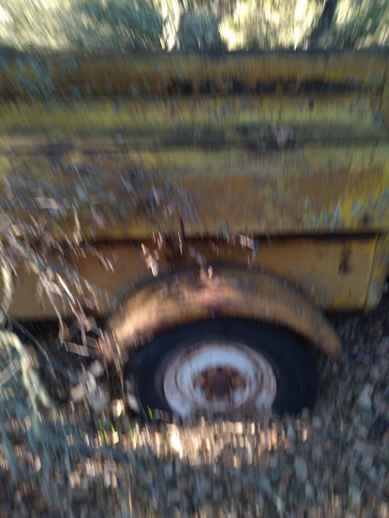 Old air compressor