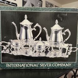 International Silver Company Coffee & Tea Set