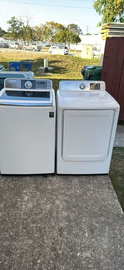 Washer and dryer samsung