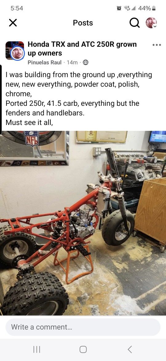 1985 Honda 250r 5mil Stroker