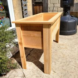 Custom Made Cedar Planters 