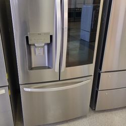 LG INSTAVIEW FRENCH DOOR 27 CB FT OPEN BOX ITEM A5T44