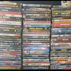 Lot Of 90 DVDS Mixed All Inspected And Tested ✔️