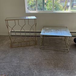 Vintage Coffee and runner table