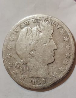 1899 O Barber Half Dollar