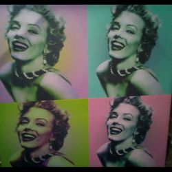 Classic Marilyn Monroe Large Wall Portrait 