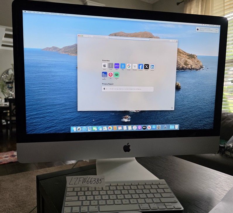 IMAC 2013 27INCH I5 8GB 1TB HDD