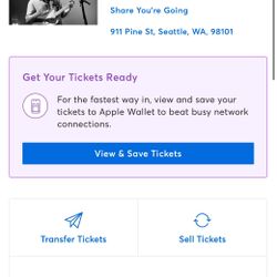Sam Fender Tickets 4/8