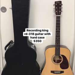 Recording King Guitar #25702