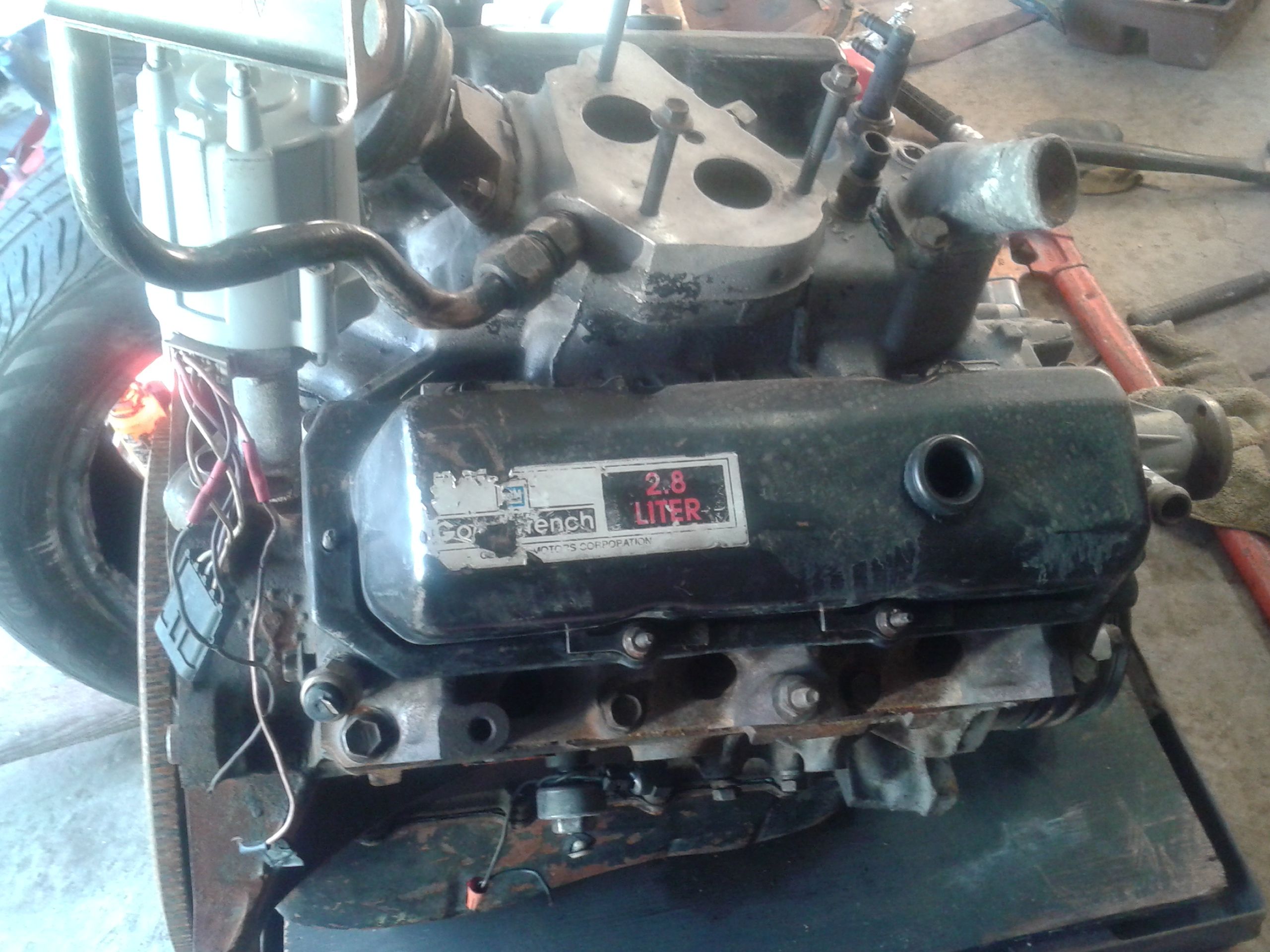 S10 2.8 v6 small block engine