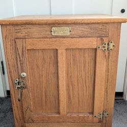 Antique Oak Icebox 