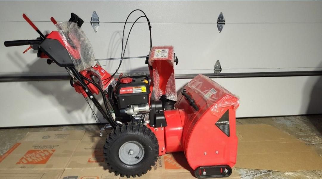 New Craftsman Snow Blower