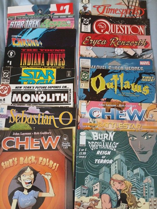 Modern Comic Books Lot Of 16