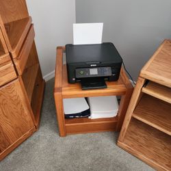 Estate Sale- Solid Oak Small Tables (3)