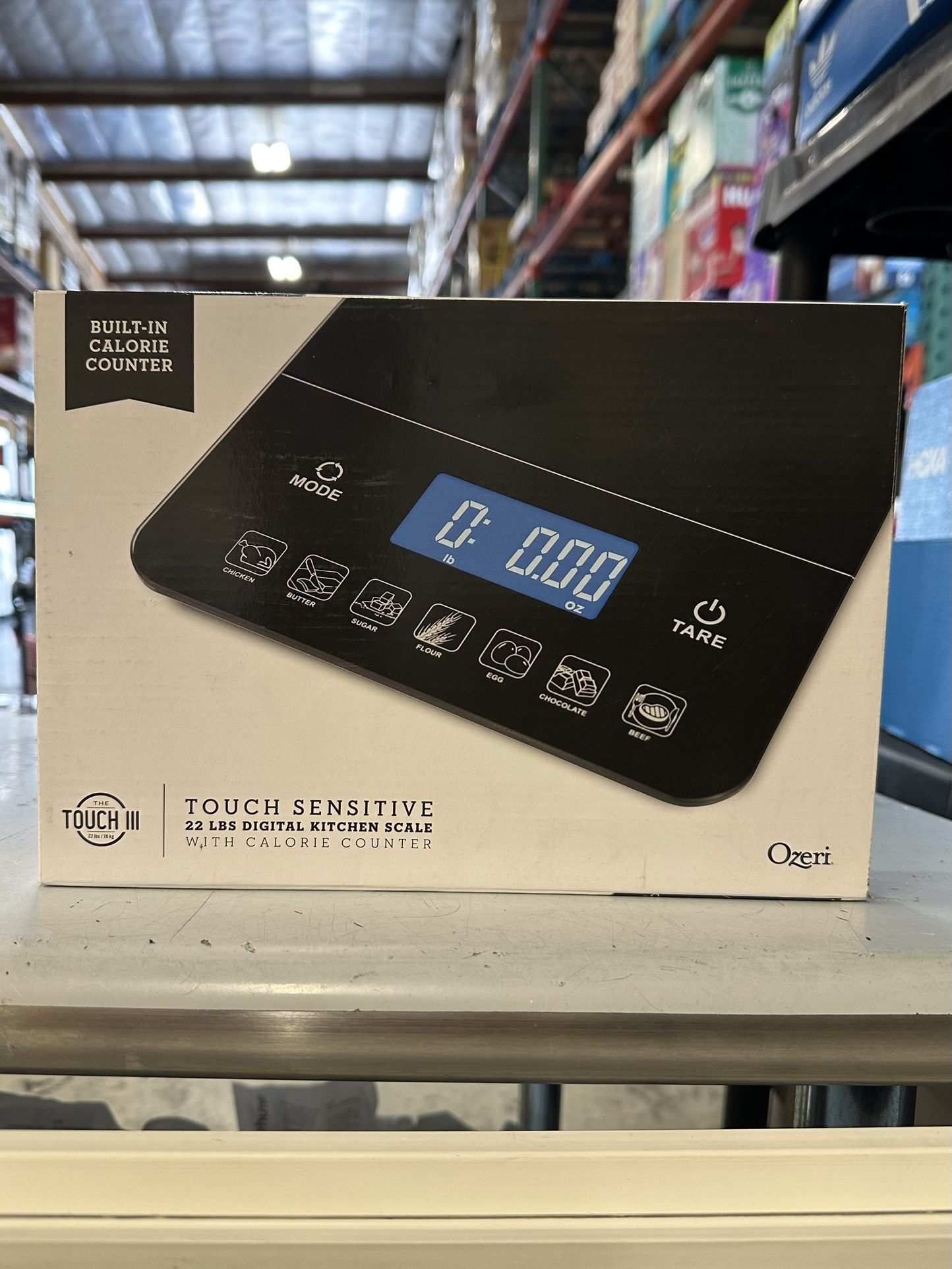Ozeri Touch Sensitive Digital Kitchen Scale With Brand New In Box
