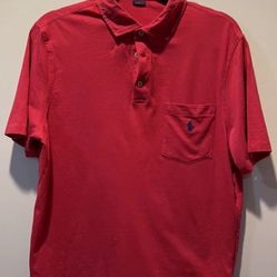 Men's Red Ralph Lauren Polo Shirt Size Medium 