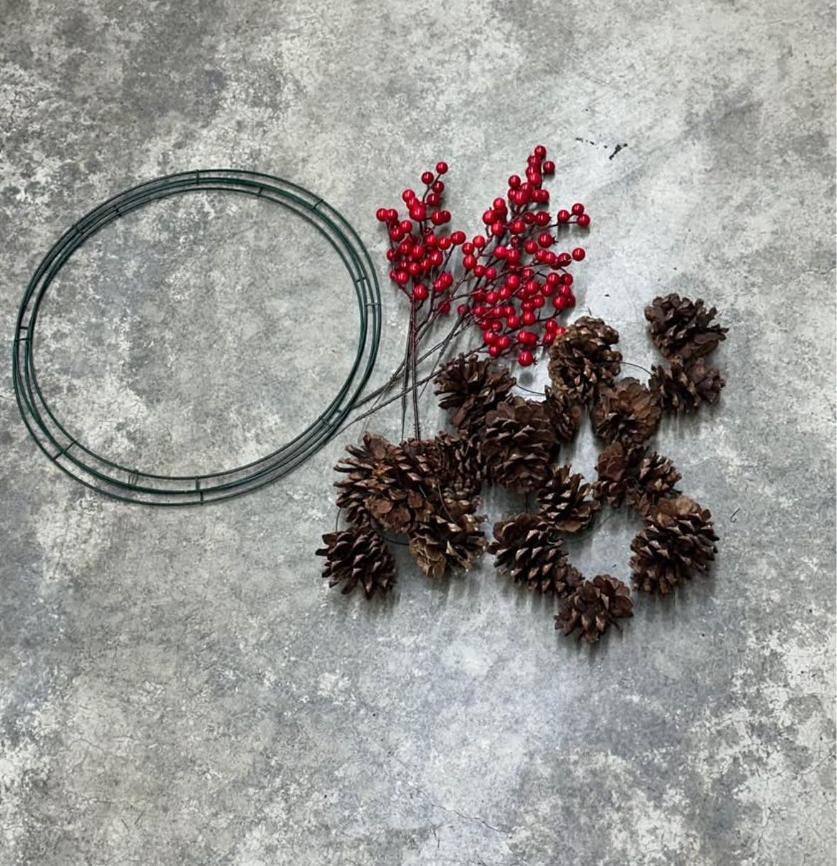 Craft Christmas Wreath Supplies