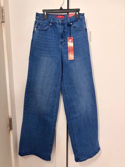 Guess Wide Leg High-Rise Jeans