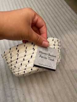 Small Woven Basket 4.9x6.3 in