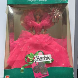 1990 Happy Holiday Barbie 
