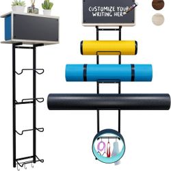 NEW Yoga Mat Holder Wall Mount