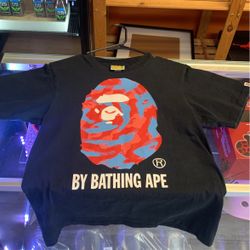 Bape Tee Worn 