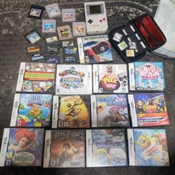 Storage Auction Find Nintendo Hendheld And Games Lot