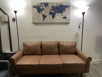 Brown sofa/couch