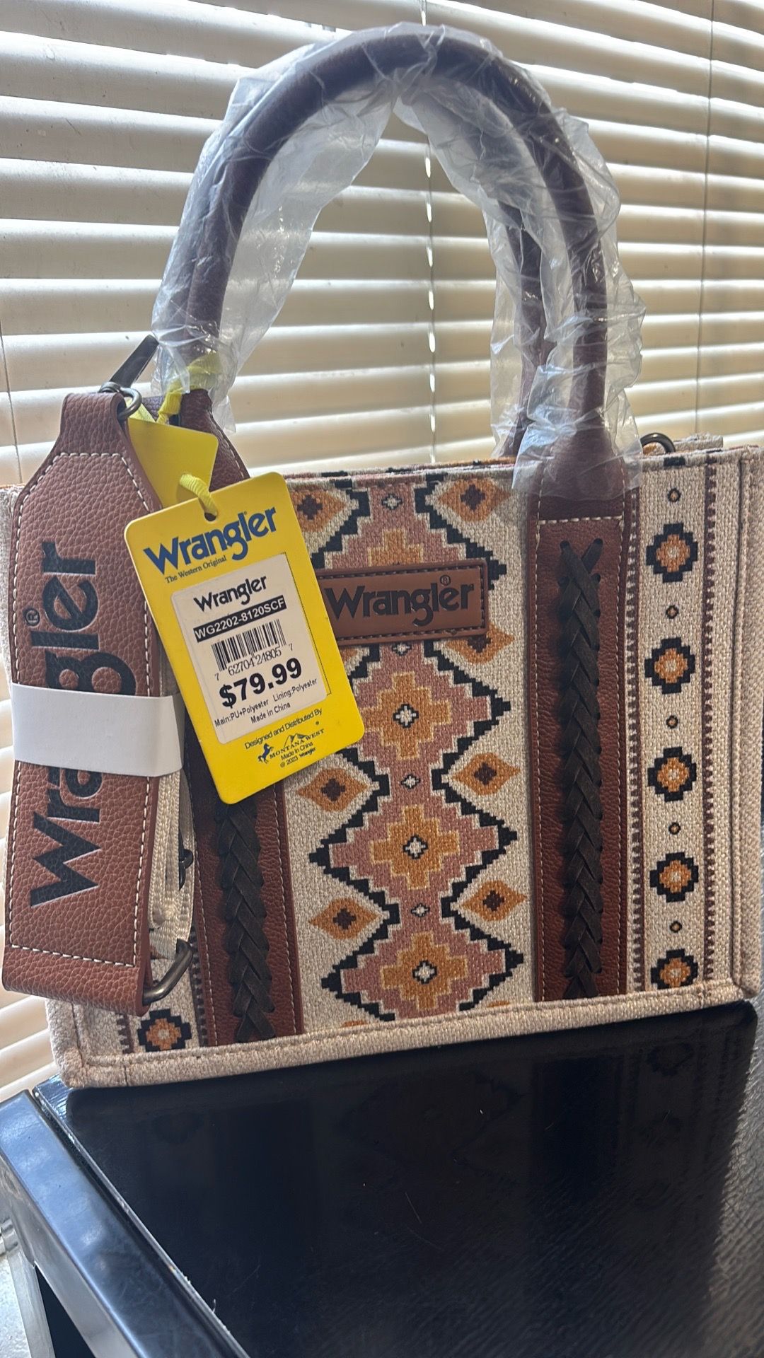 Wrangler Purse Western Aztec Bolso ( Wrangler estilo western con diseño azteca )