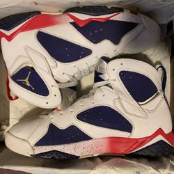 AIR JORDAN 7 tinker  Olympic …..Size 10.5 