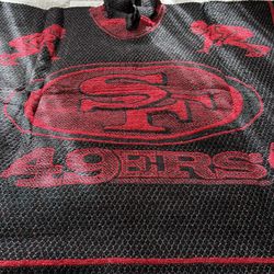 San Francisco 49ers Poncho/Sarape HOODIE!!