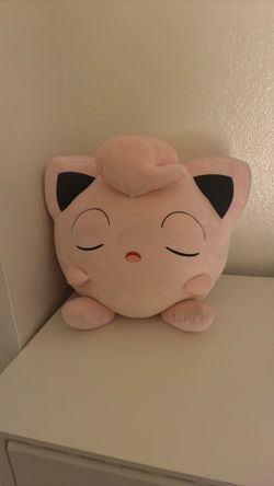 Jigglypuff 13” Large Pokémon Plush Pillow 2023 Nintendo
