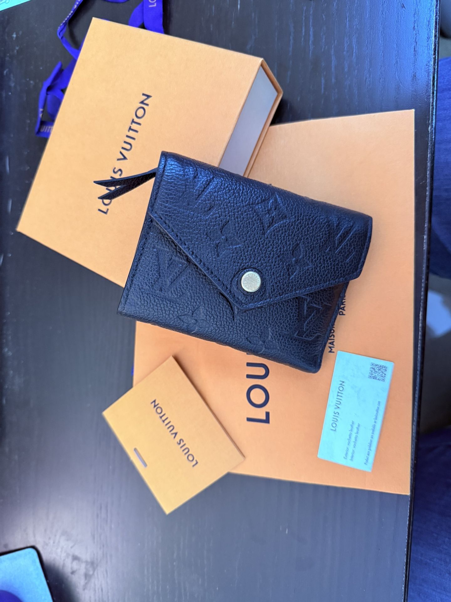 Authentic Louis Vuitton Victorine Wallet