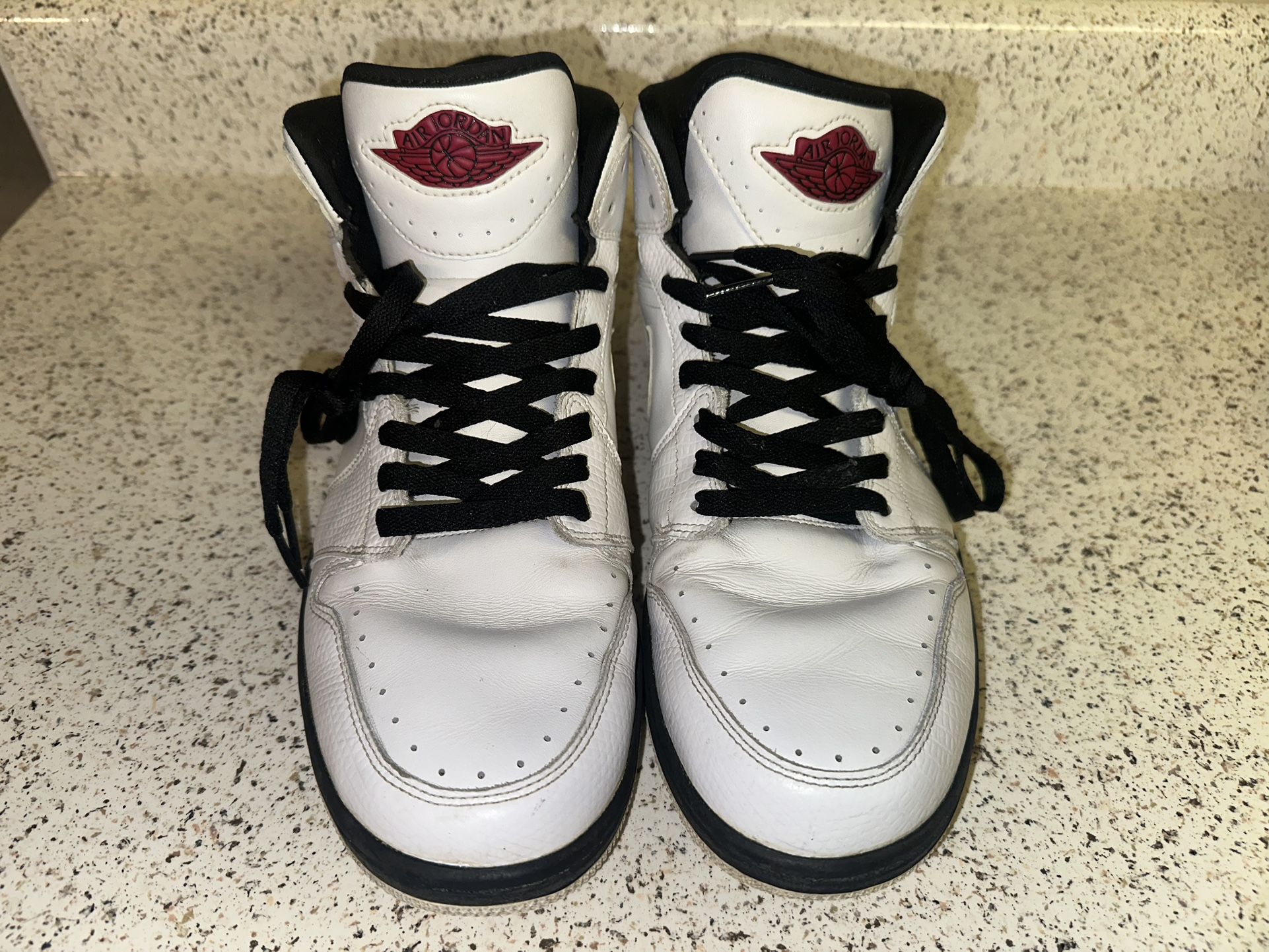 Nike Air Jordan 1 Retro 86 White Gym Red 644490-101 Men’s Size 11 US