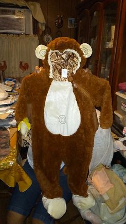 Monkey Costume size 2-3T