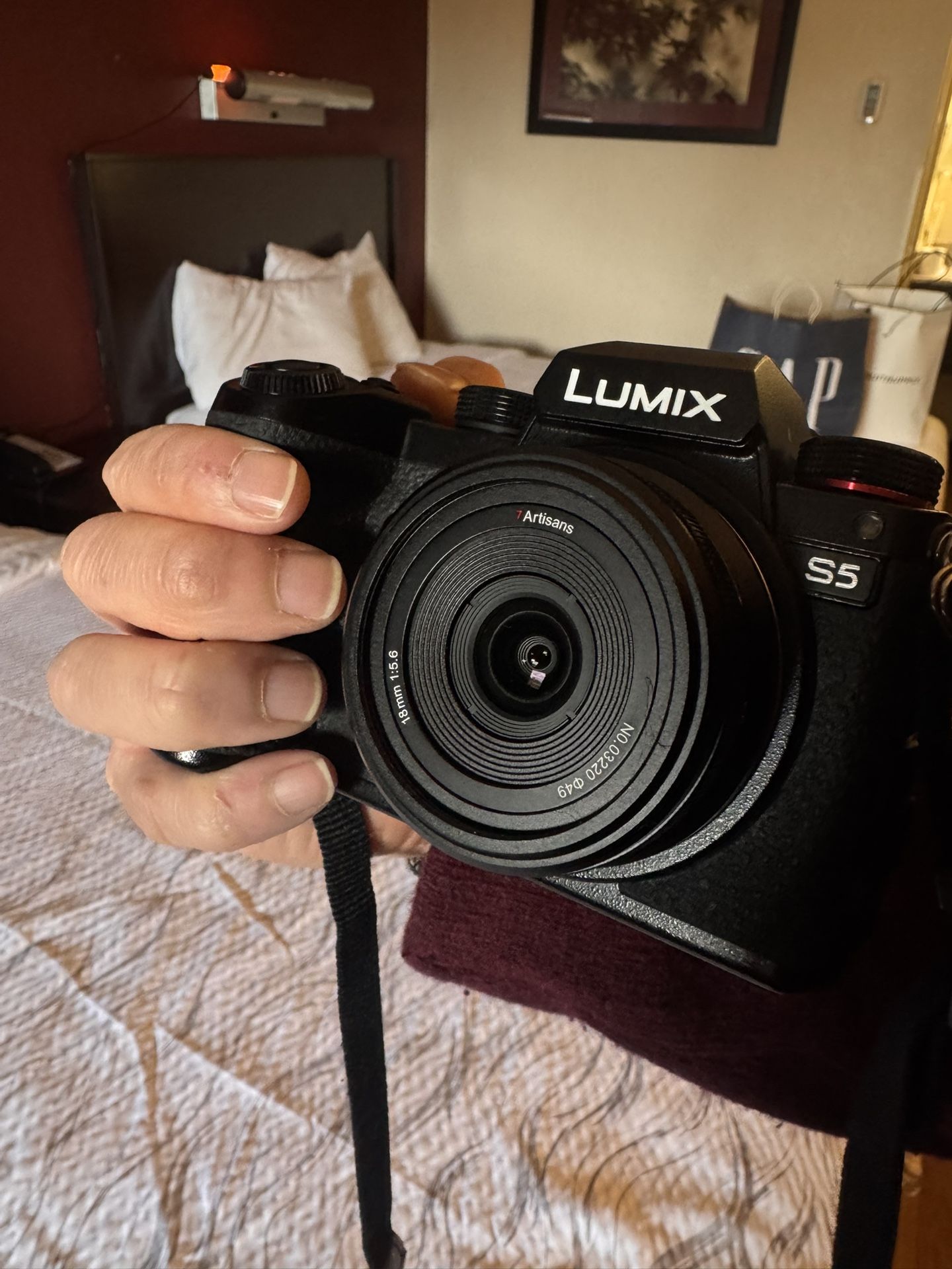 Panasonic LUMIX S5 24.2MP Mirrorless Camera and Helios 44m-4 58mm f2 CLA.