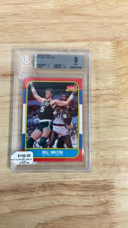 Beckett graded 1(contact info removed) Bill Walton collectors card