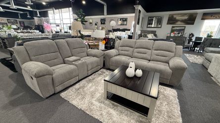 2 PC REC. SOFA AND LOVESEAT